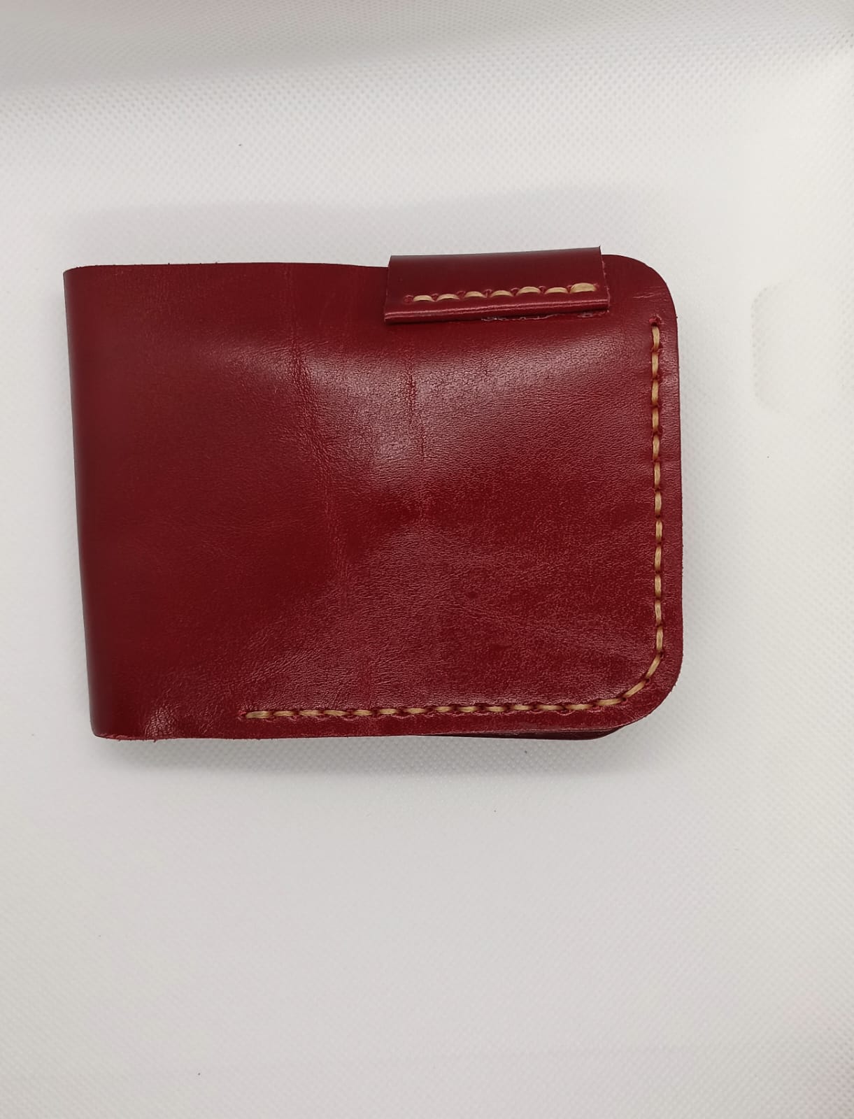 Unique Genuine Leather Wallet | Top Button Closure, Coin Pocket & 3 Card Slots