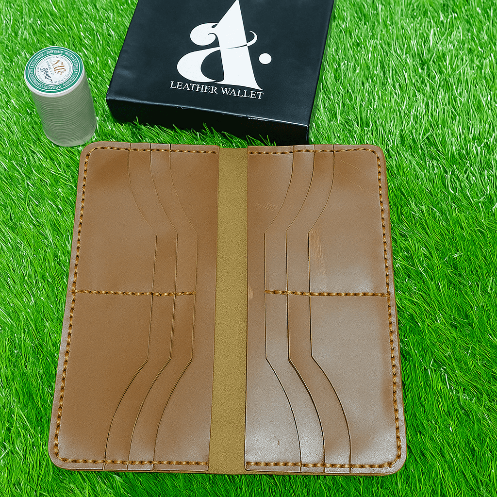 Luxury Long Leather Wallet | Holds 12 Cards & Cash
