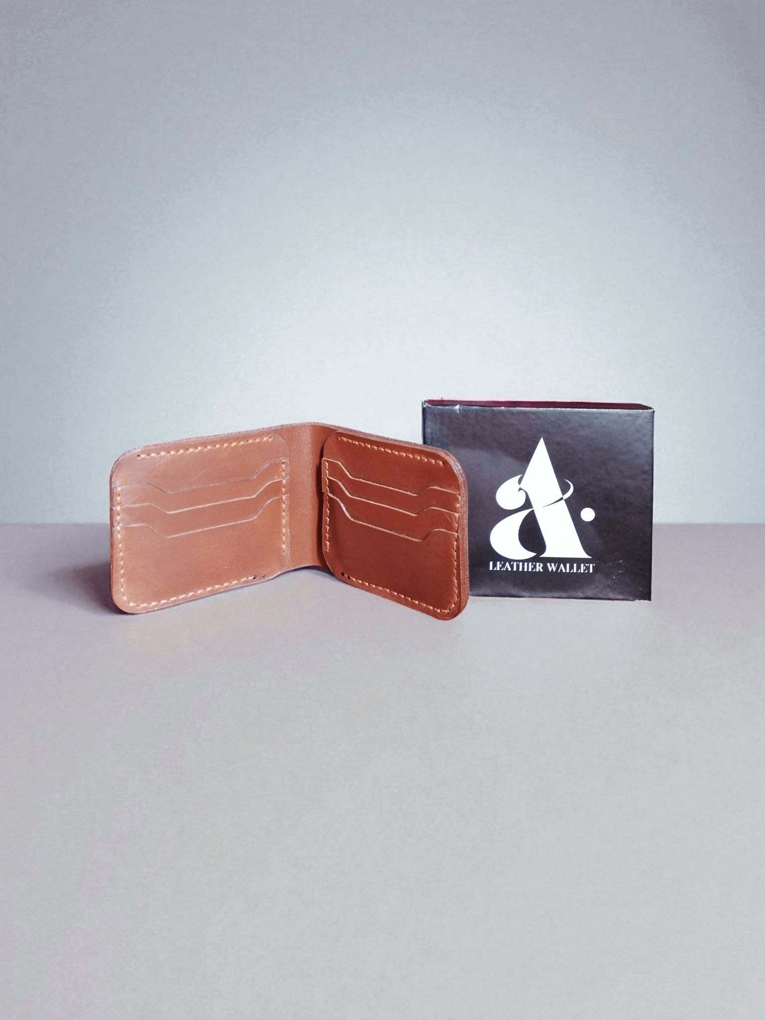 Handmade Genuine Leather Wallet | 8 Card Slots & 2 Cash Pockets